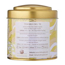 Load image into Gallery viewer, silver needle green tea box label