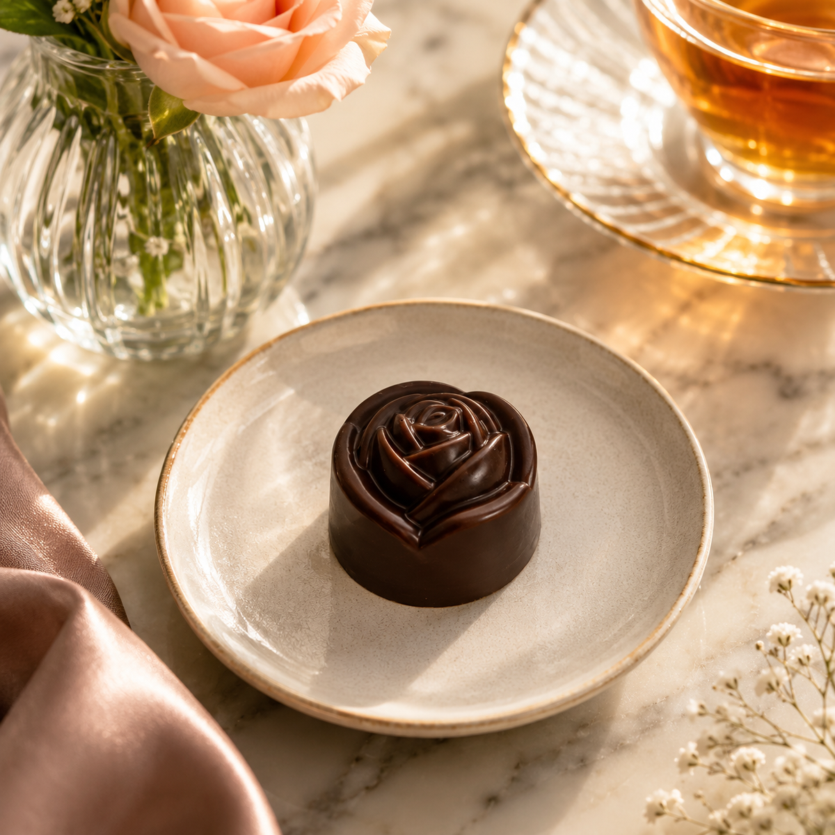 Dark Chocolate with Apple