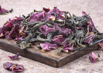organic rose tea petals