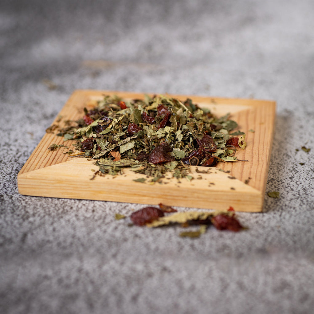 detox herbal tea leaf 
