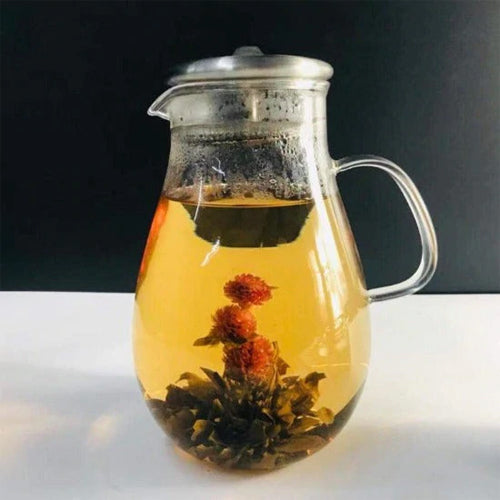 Jewel Tea Pot - Borosilicate Glass Hot/Cold