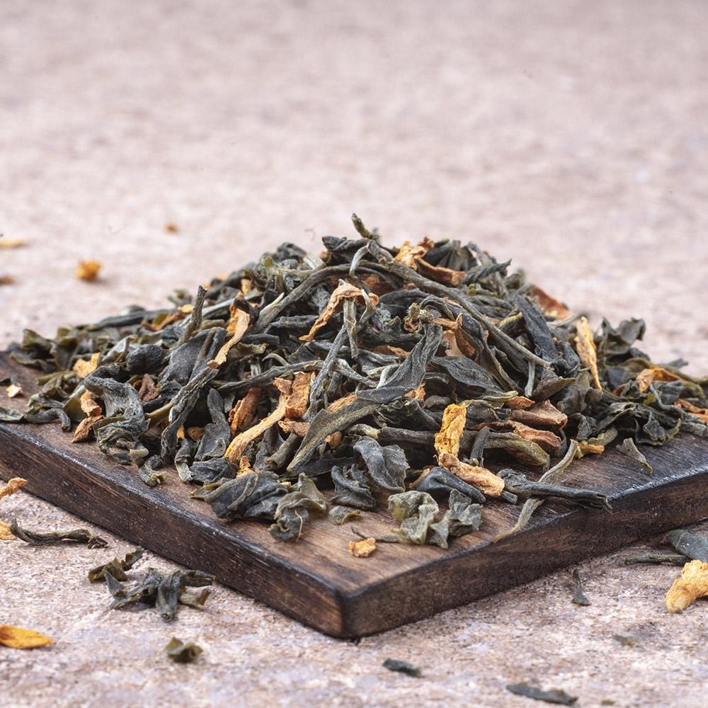  turmeric green tea leaf