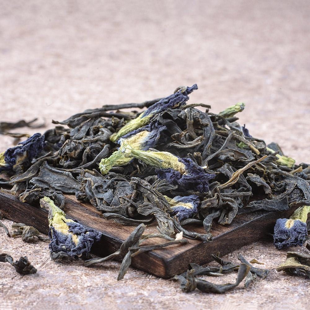 butterfly pea flower tea leaf