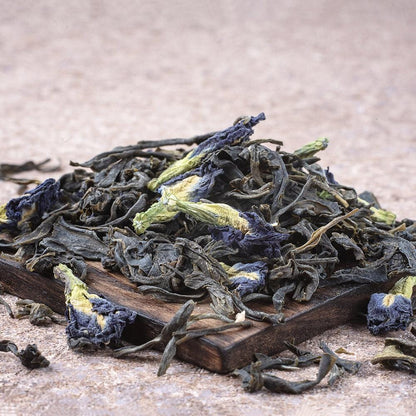 butterfly pea flower tea leaf